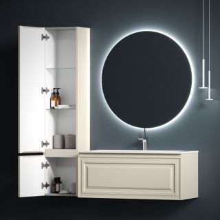 Пенал подвесной Sancos Very PVR35LCE левый 35см Beige Soft